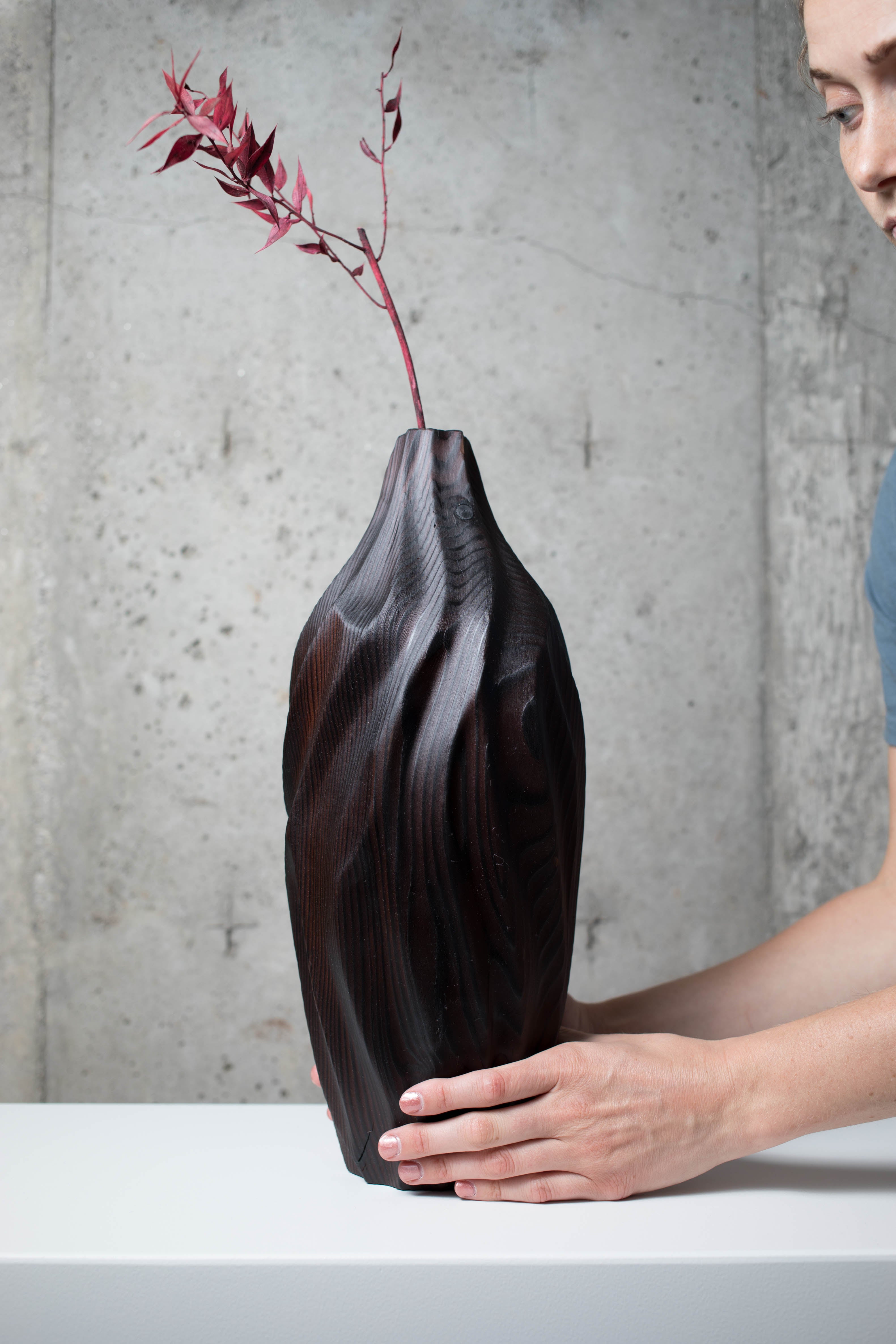 wood vase ideas