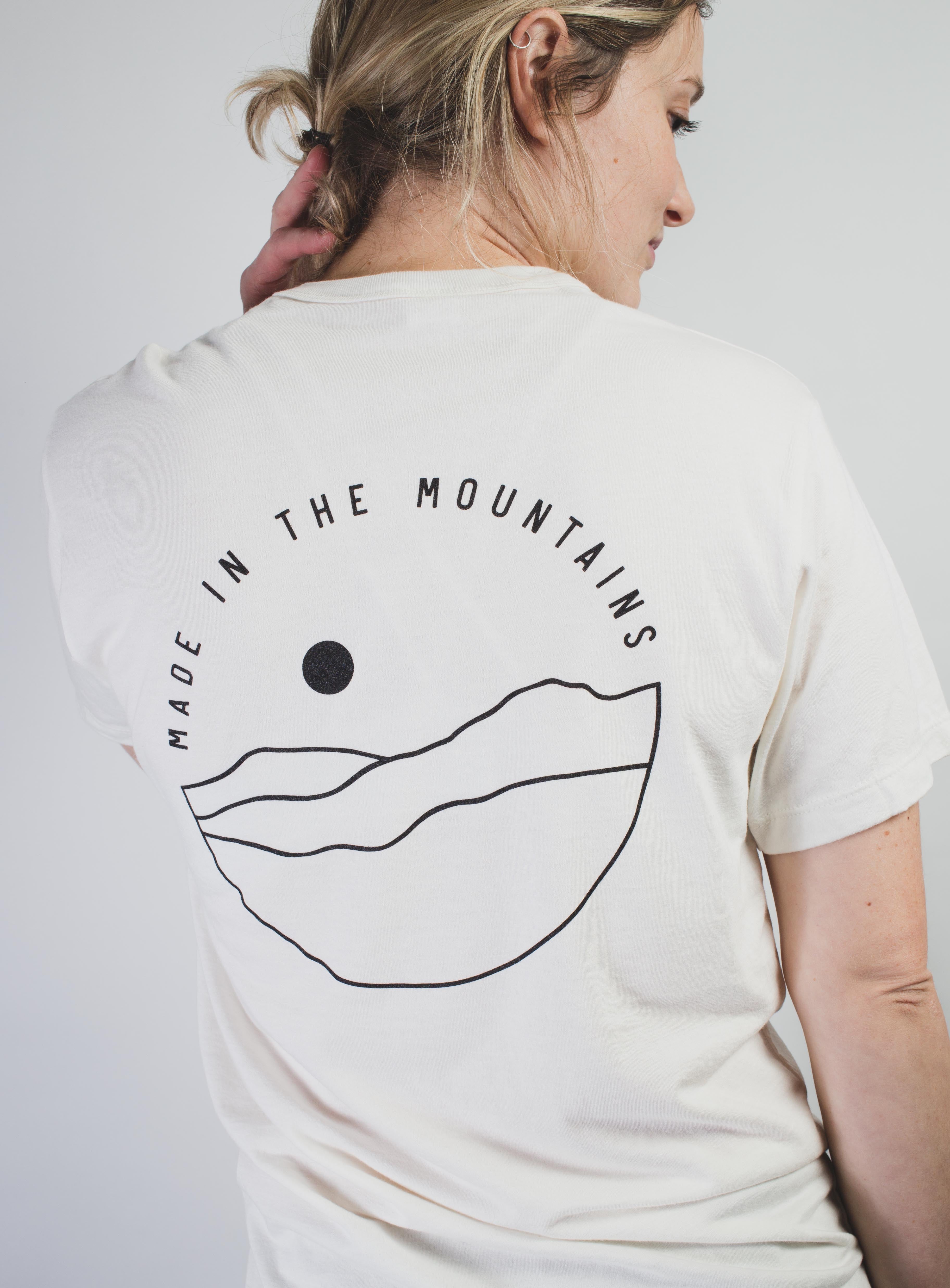 Style No. 2 ~ Made in the Mountains on Back